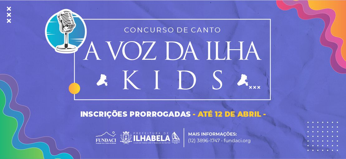 A VOZ DA ILHA KIDS EDIÇÃO 2023