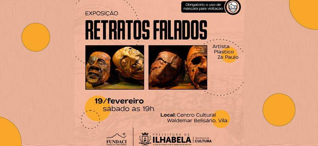 EXPOSIÇÃO RETRATOS FALADOS