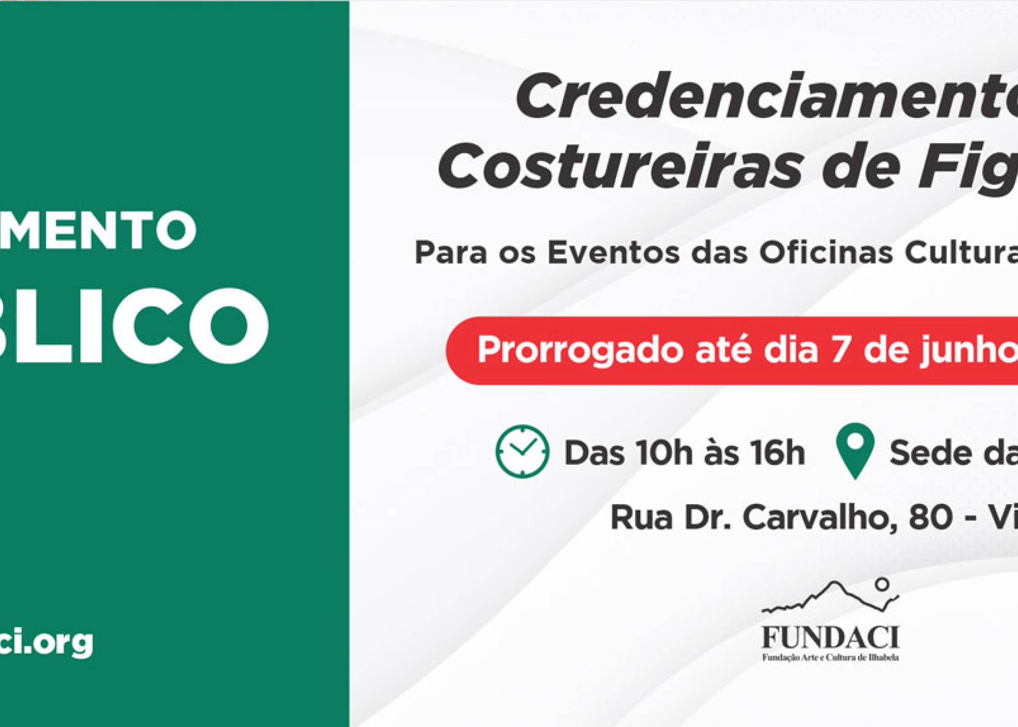 Edital de Credenciamento de Costureiras